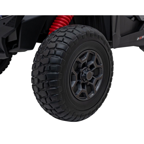 Duży Buggy dla dzieci UTV X3 Off-Road 2-osobowy 4 x 200W Czerwony BBH-028.CR